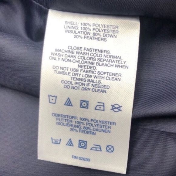 Lands End Floral Down Blend Puffer Vest - Picture 5 of 6